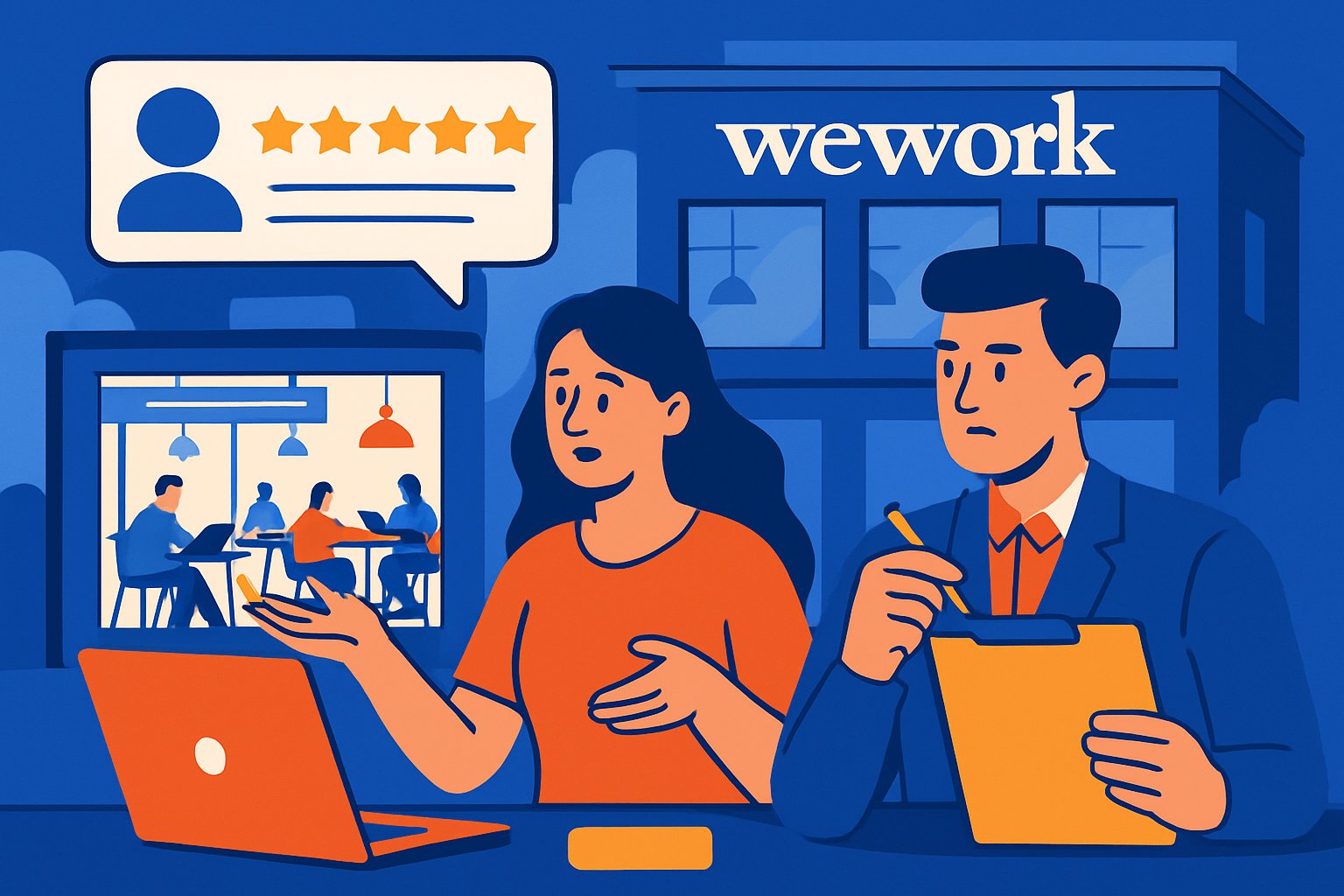 WeWork : avis sur les espaces de bureau et coworking
