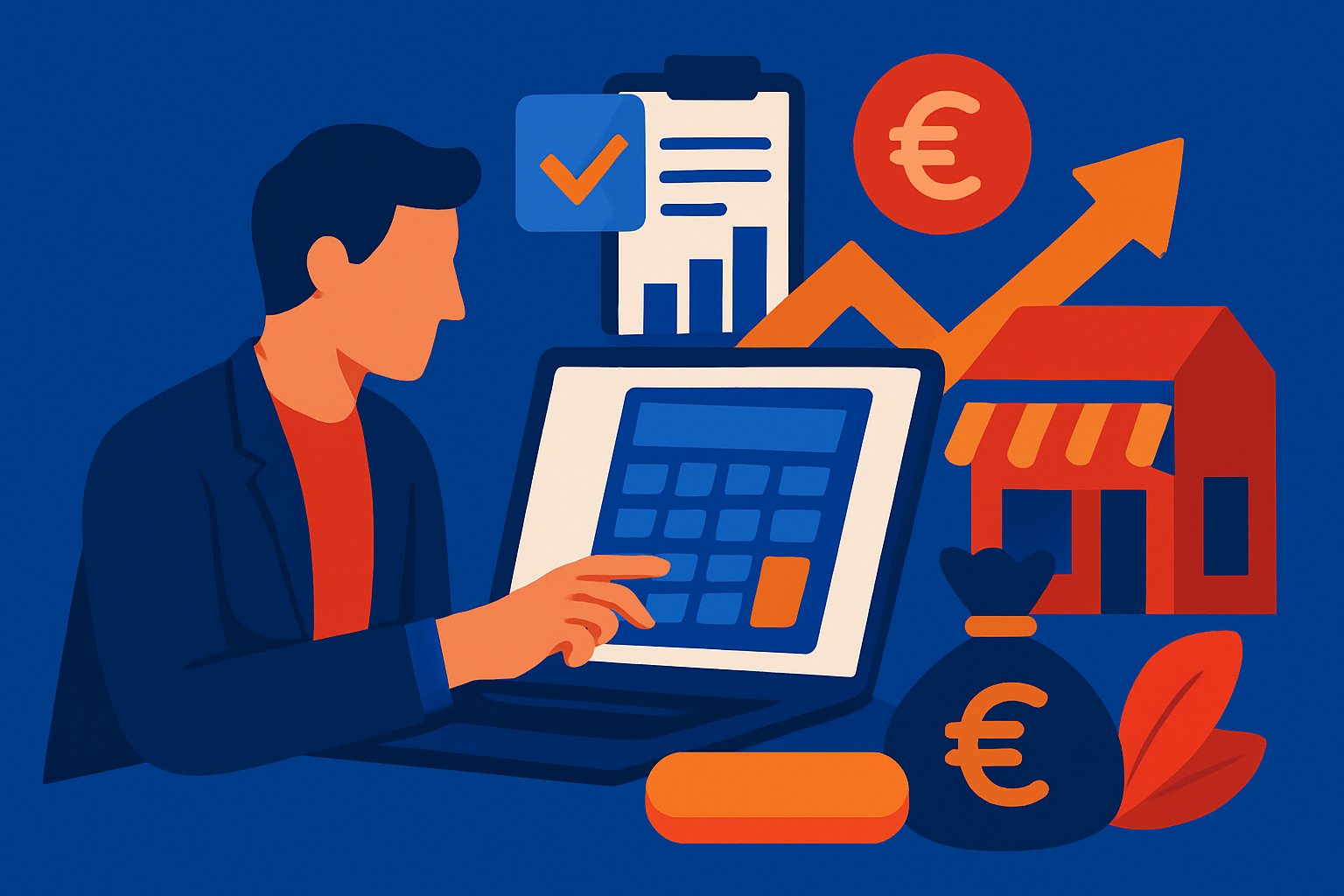 Simulateur de revenu indépendant : création d'entreprise et estimation