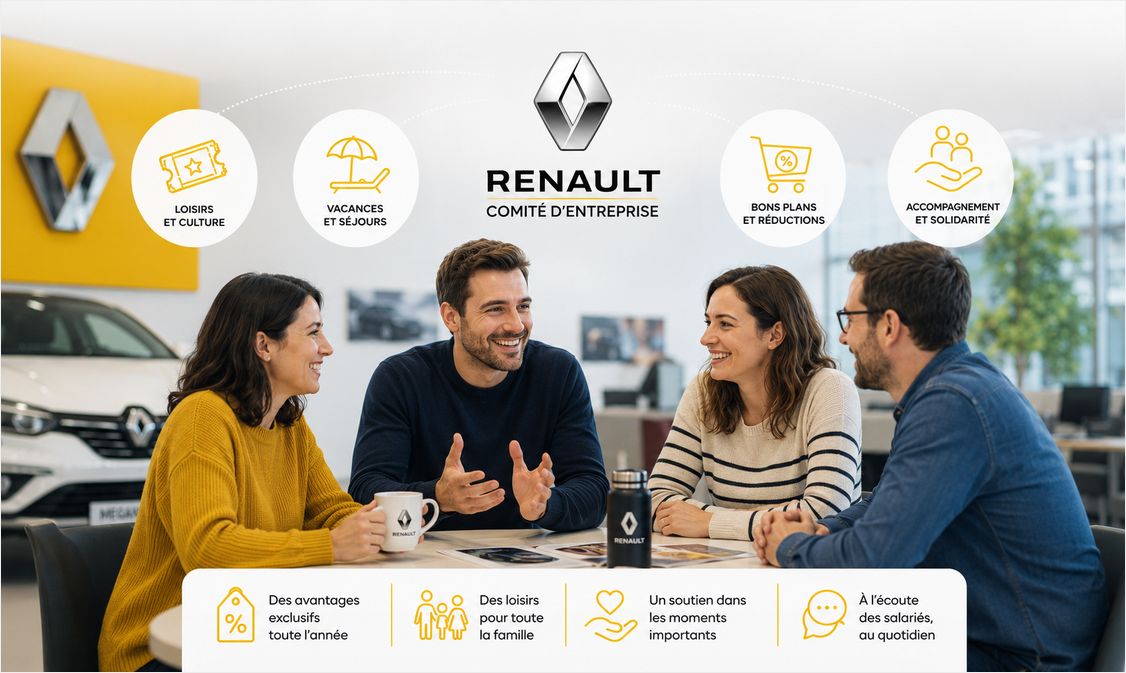 Que propose le comité d’entreprise Renault aux salariés ?
