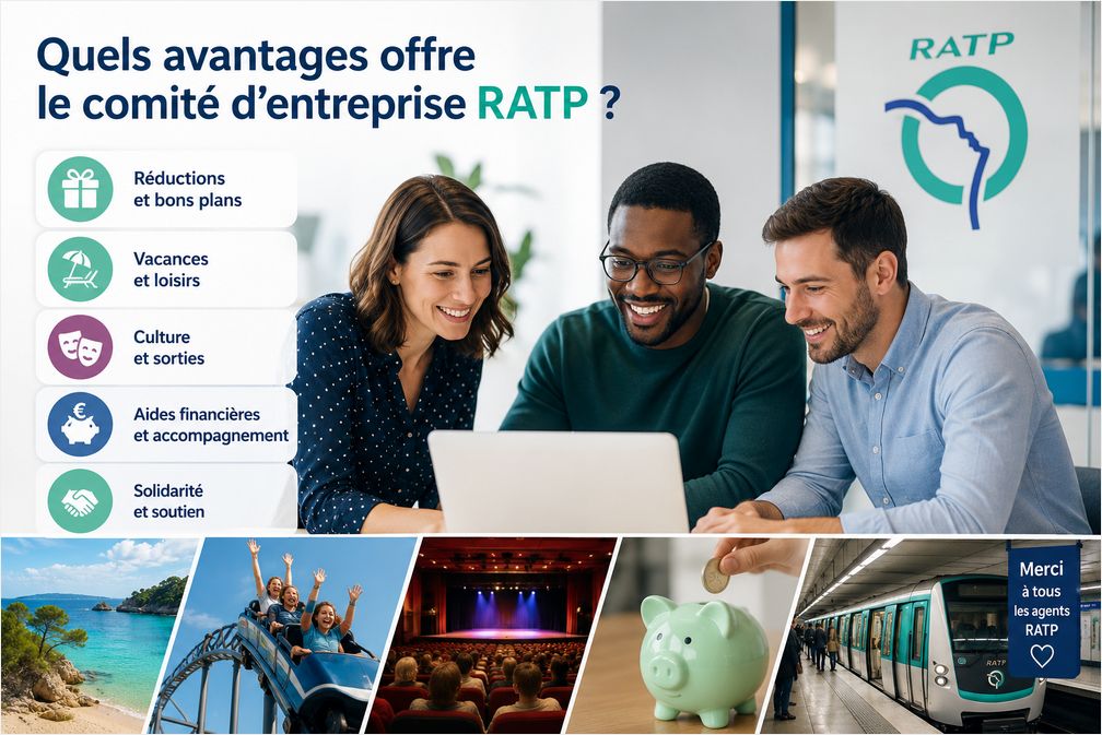 Quels avantages offre le comité d’entreprise RATP ?