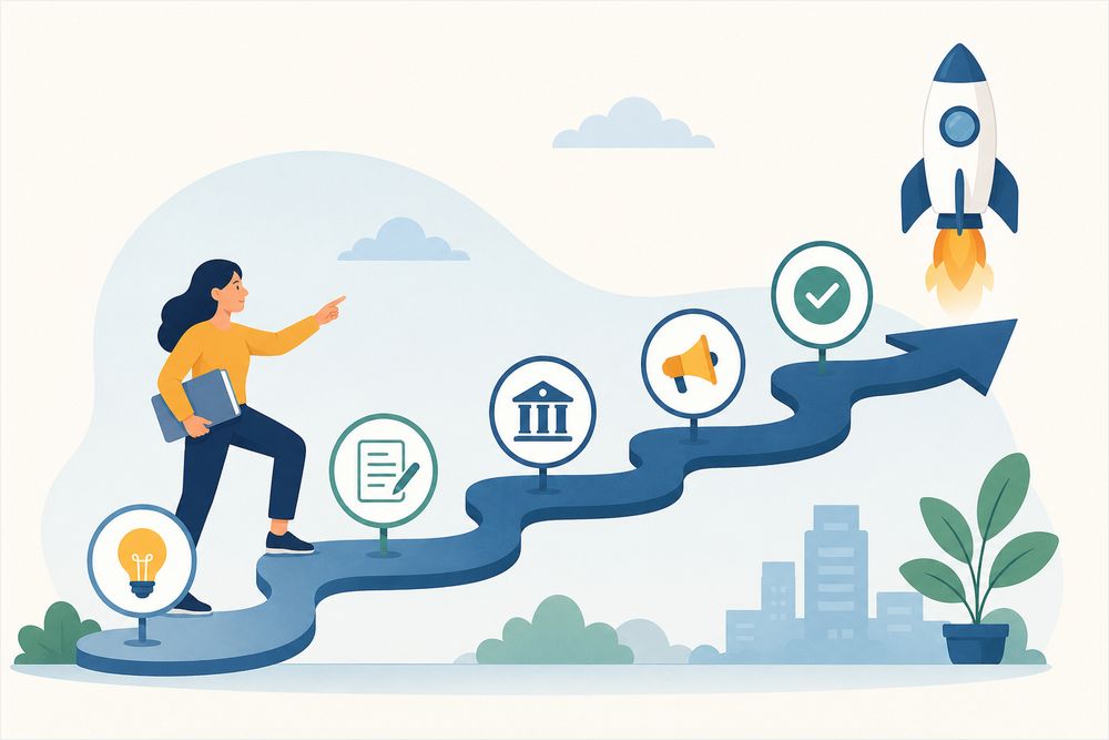 Étapes création entreprise : le guide complet en 2026