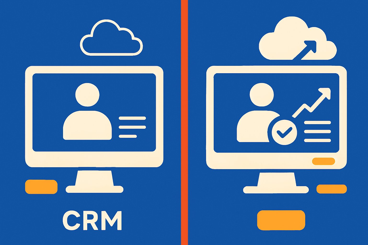 Différence entre CRM basique et Salesforce Premium
