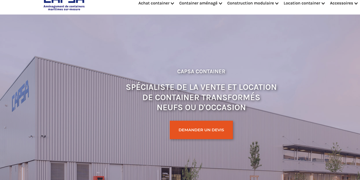 Aperçu CAPSA Container