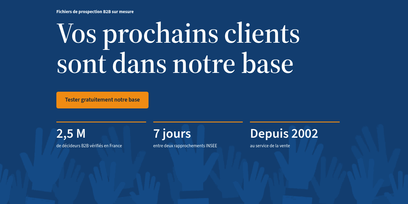 Aperçu DataProspects