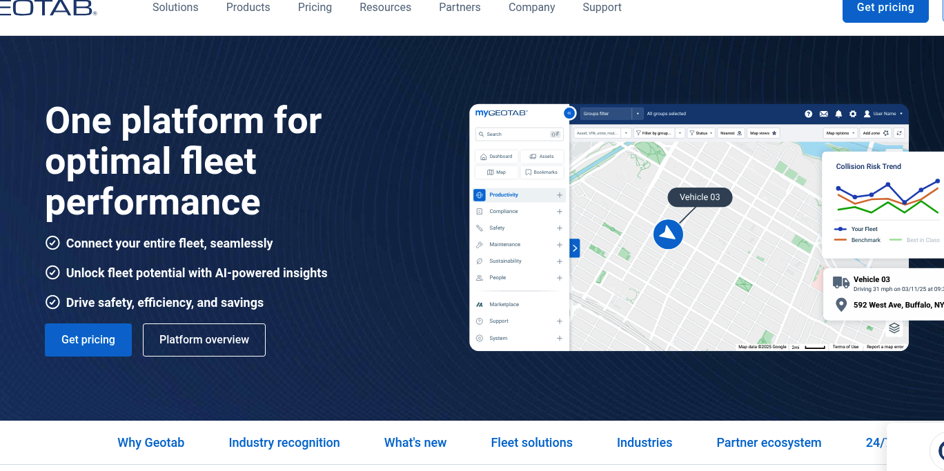 Aperçu Geotab